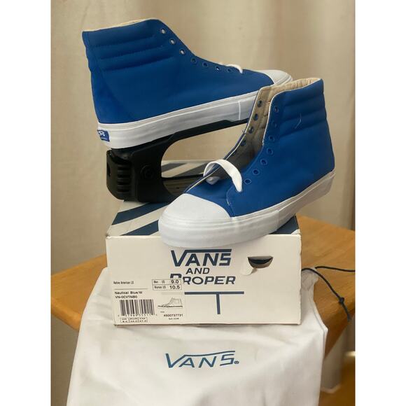 Vans Vault Native American XL Nautical Blue m9 w10.5 - Picture 3 of 14